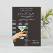 Proost - Cocktail Party uitnodiging (Staand voorkant)