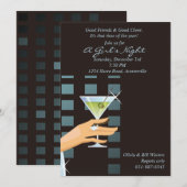 Proost - Cocktail Party uitnodiging (Voorkant / Achterkant)