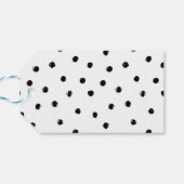 Proost Eenvoudige kalligrafie bruiloft gunst Label Cadeaulabel (Achterkant Horizontaal)