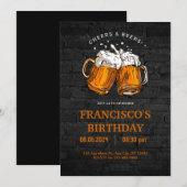 Proost en Beren Verjaardag Kaart (Voorkant / Achterkant)