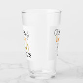 Proost en bier 40e verjaardag glas (Rechts)