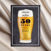 Proost En Bier 50e Verjaardag Kaart