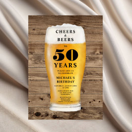 Proost En Bier 50e Verjaardag Kaart