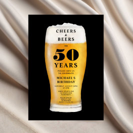 Proost En Bier 50ste Verjaardag Kaart