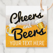 Proost en Bier|Beervrienden Bekerglas Bedankjes Labels (Achterkant)