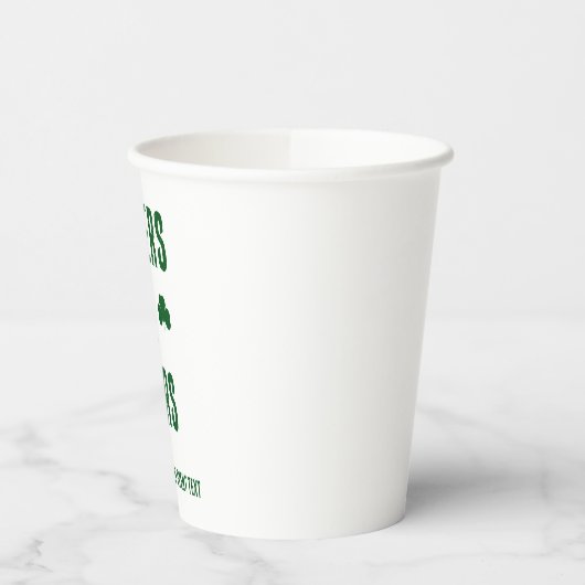 Proost en Bier Feest Event Papieren Bekers (Links)