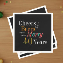 Proost en Bier Feestelijke 40e Kerst Verjaardag