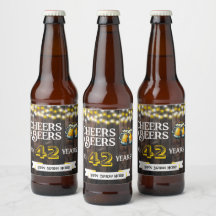 Proost en Bier op 42 Jaar Rustieke Verjaardag