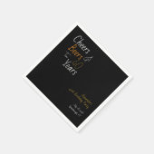 Proost en bier op de 40e verjaardag servet (Hoek)