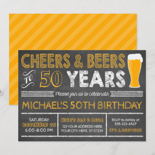 Proost en bier op uitnodiging voor 50 jaar