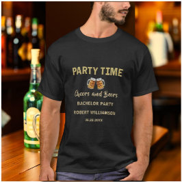 Proost en Bier Persoonlijk Vrijgezellenfeest T-shirt