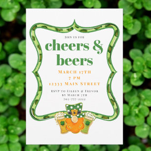 Proost en Bier St. Patrick's Dag Feest Kaart