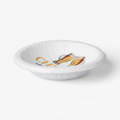 Proost en bieren Bierglas Verjaardagsfeest Papieren Kommen (Gebogen)