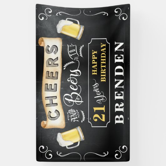 Proost en bieren op 21 jaar verjaardagsfeestje Ban Spandoek (Verticaal)