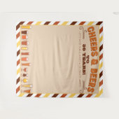 Proost en biertjes Verjaardag Achtergrond Foto Boo Wandkleed (Voorkant (horizontaal))