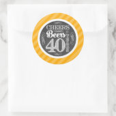 Proost en Stickers tot 40 jaar (Tas)
