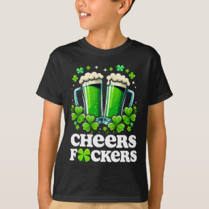 Proost Ers St. Patrick's Day Grappige Mannen Bier T-shirt