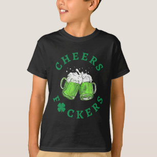 Proost Ers St. Patrick's Day Mannen Vrouwen Bier D T-shirt