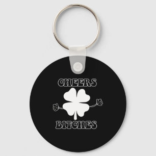 Proost Es Lucky Clover Saint Patrick's Dag Iri-shi Sleutelhanger