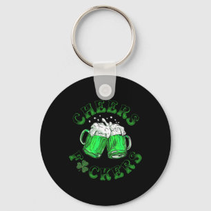 Proost Fckers St Patricks Day Grappig Drink Bier Sleutelhanger
