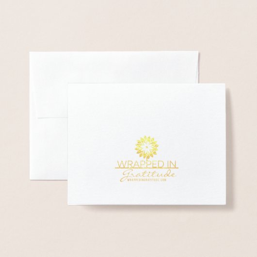 Proost Folie Kaart met Artistic Inside (Met envelop)