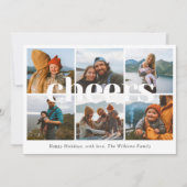 Proost Foto Kerst Kaart (Voorkant)