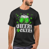 Proost Fuckers St Patricks Day Funny Mannen T-shirt (Voorkant)
