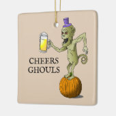 Proost Geesten Halloween Feest Keramisch Ornament (Links)