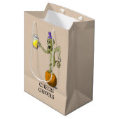 Proost Geesten Halloween Medium Cadeauzakje (Voorkant Gekanteld)
