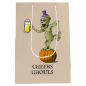 Proost Geesten Halloween Medium Cadeauzakje (Achterkant)
