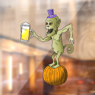 Proost Geesten Halloween Raamsticker