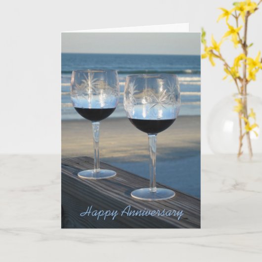 "Proost - Gefeliciteerd met jullie jubileum" - Wen Kaart (Gele Bloem)