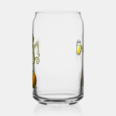 Proost Ghouls Halloween Party Blikvorm Glas (Links)