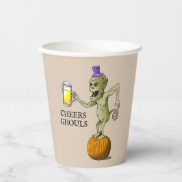 Proost Ghouls Halloween Party Papieren Bekers