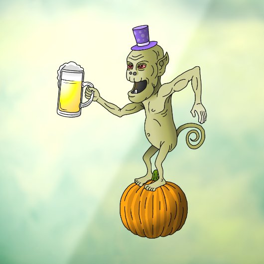 Proost Ghouls Halloween Raamsticker (Vel 3)