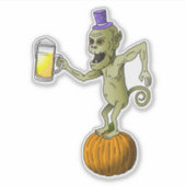 Proost Ghouls Halloween Sticker (Voorkant)