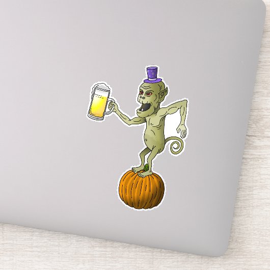 Proost Ghouls Halloween Sticker (Detail)