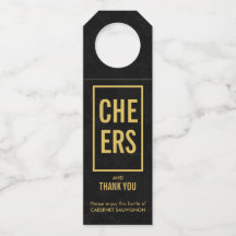 Proost Goud op Black Damask