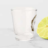 Proost gouden shotglas shot glas (Links)