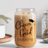 Proost Graduation Party Blikvorm Glas