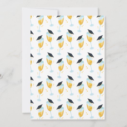 Proost Graduation Party Kaart (Achterkant)