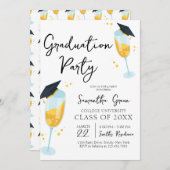 Proost Graduation Party Kaart (Voorkant / Achterkant)