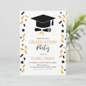 Proost Graduation Party Kaart (Staand voorkant)