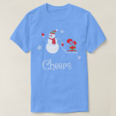 Proost Grappig Kerstmis Tshirt Jongen Meisje Holi (Design voorkant)