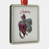 Proost-Halsketting Metalen Ornament (Rechts)