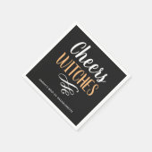 Proost Heksen Bruidsfeest Halloween Feestje Servet (Hoek)