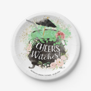Proost Heksen Cocktail Halloween Bruidsdiner Papieren Bordje