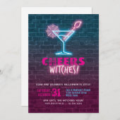 Proost heksen Halloween uitnodiging (Voorkant / Achterkant)