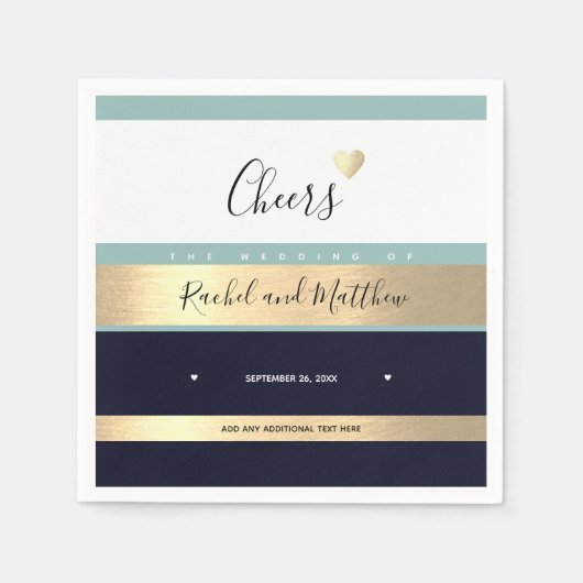 proost! huwelijkskerk om van elegant te houden servetten (Voorkant)