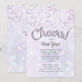 Proost iriserende Bokeh oudejaarsavond Kaart (Voorkant / Achterkant)